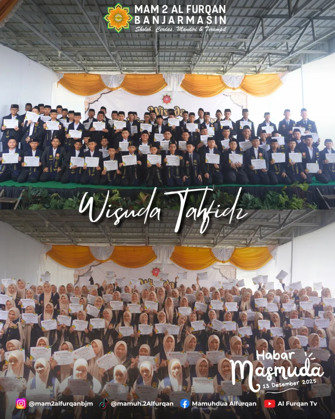 Wisuda Tahfidz Al-Qur'an Angkatan 2026: Mencetak Generasi Qur'ani