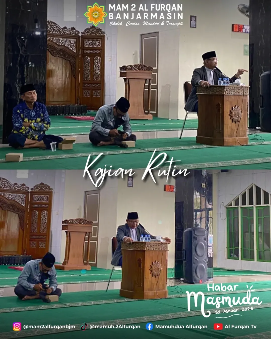 Kajian Rutin Al Furqan: Memperdalam Ilmu, Menguatkan Iman